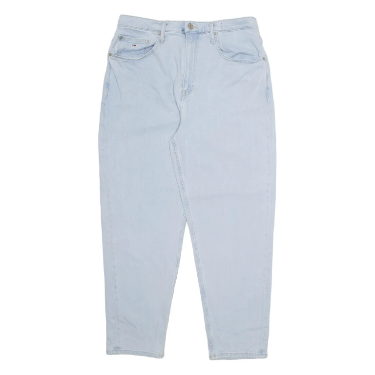 TOMMY HILFIGER Womens Jeans Blue Regular Tapered W33 L27