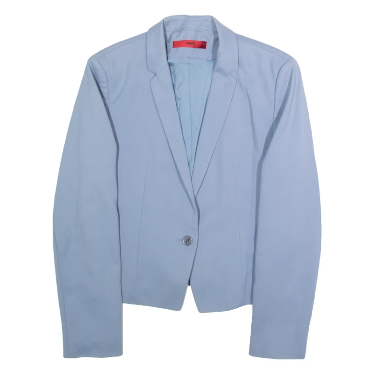 HUGO BOSS Womens Blazer Jacket Blue M