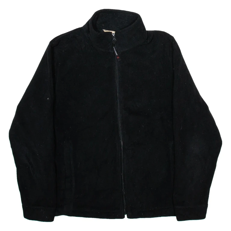 WOOLRICH Mens Fleece Jacket Black M