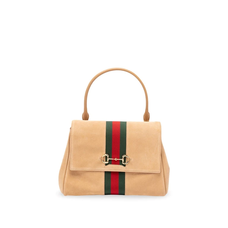 Gucci `Gucci Horsebit Web` Handbag (875018AAGIR)