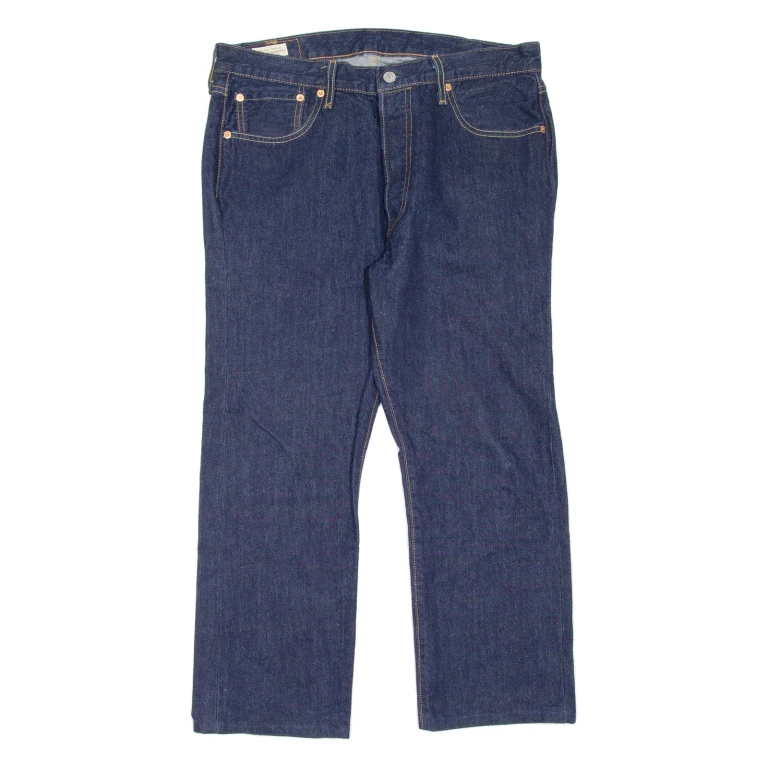 LEVI'S 501 BIG E Jeans Mens Blue Regular Straight W34 L25
