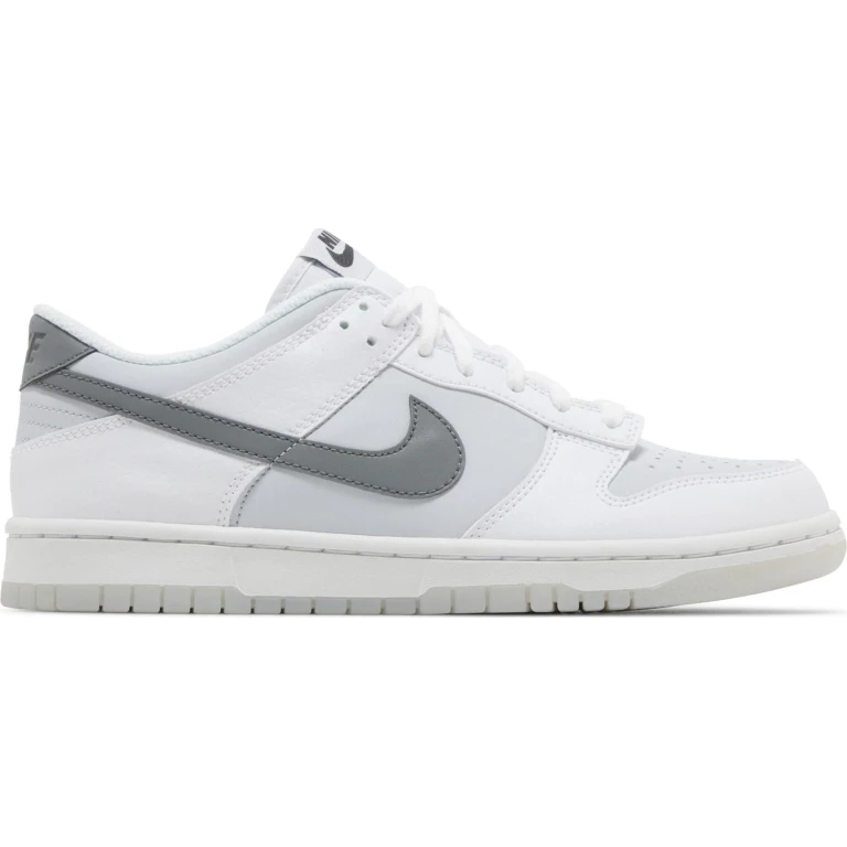 Grade School Dunk Low 'Reflective Swoosh White' Gs (Gs)