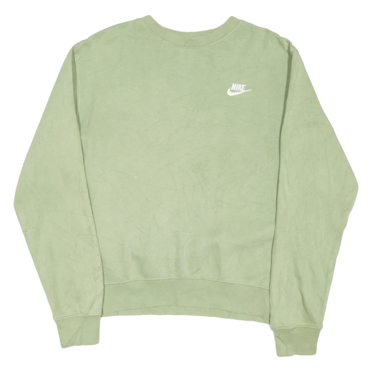 NIKE Mens Sweatshirt Green S