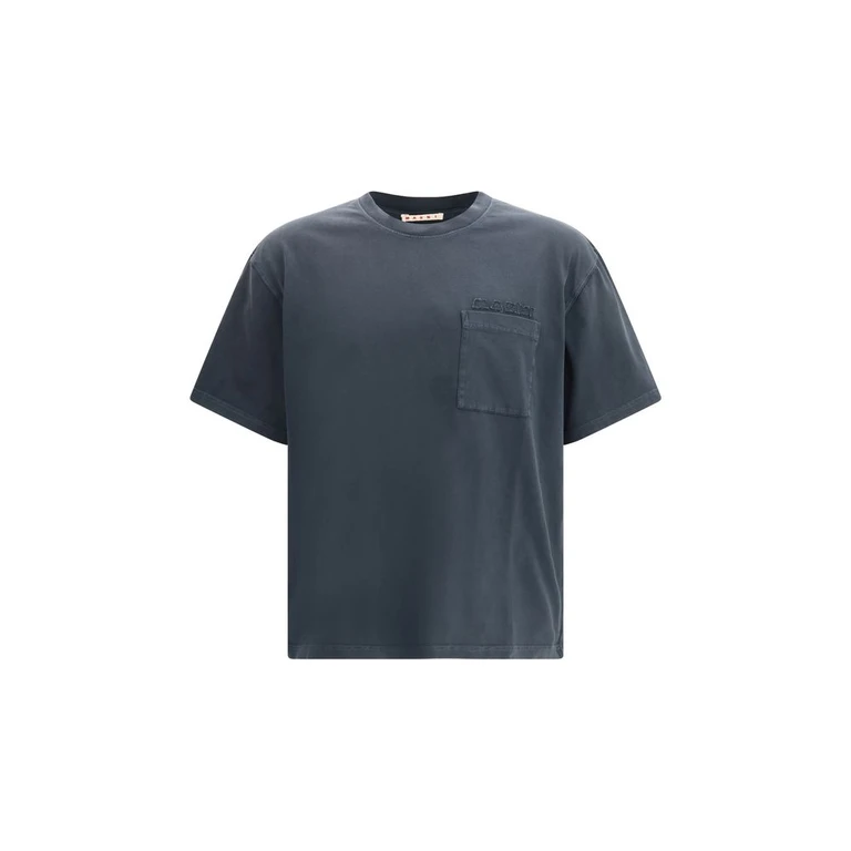 Marni Black Cotton T-Shirt - Men