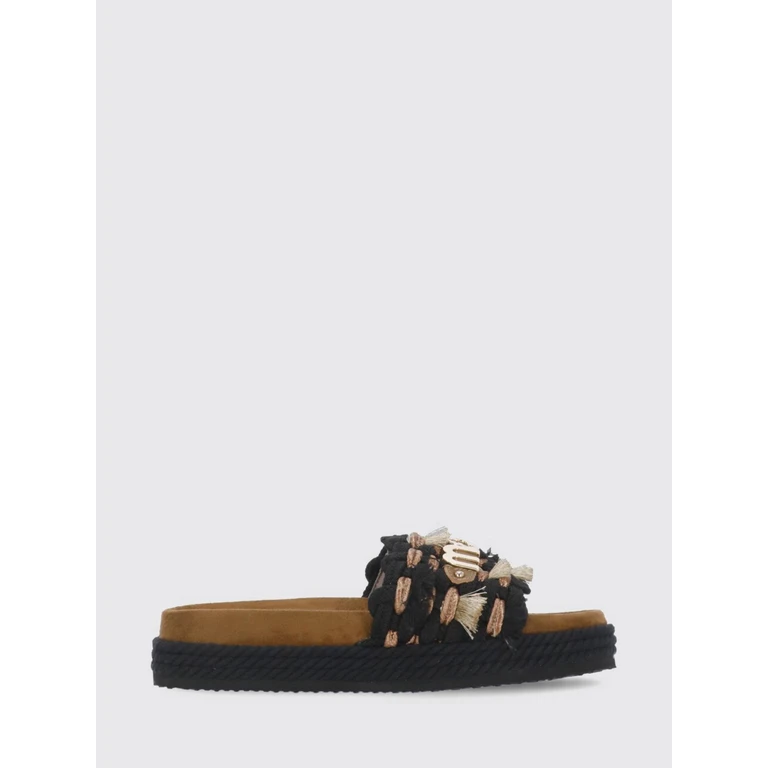Heeled Sandal Woman color Black (MUSW451008KBLA)
