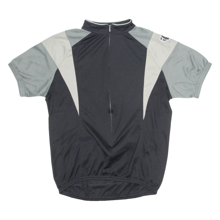 IP PEARL IZUMI Cycling Full Zip Mens Jersey Black High Neck M