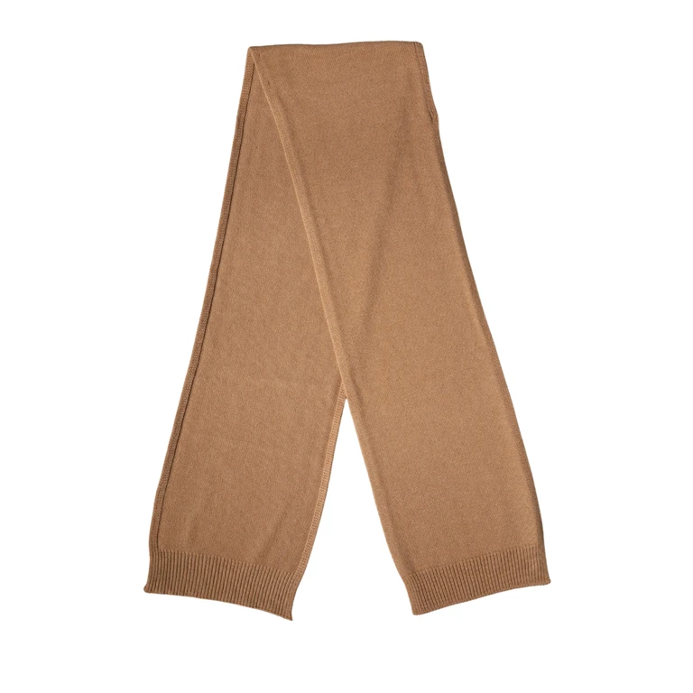 Dolce & Gabbana Brown Cashmere Knitted Foulard 207cm X 29cm Men Scarf - Men