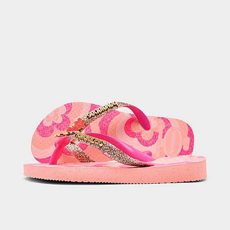 Havaianas Girls' Little Kids Slim Flip-Flops in Blossom Size: 2.0
