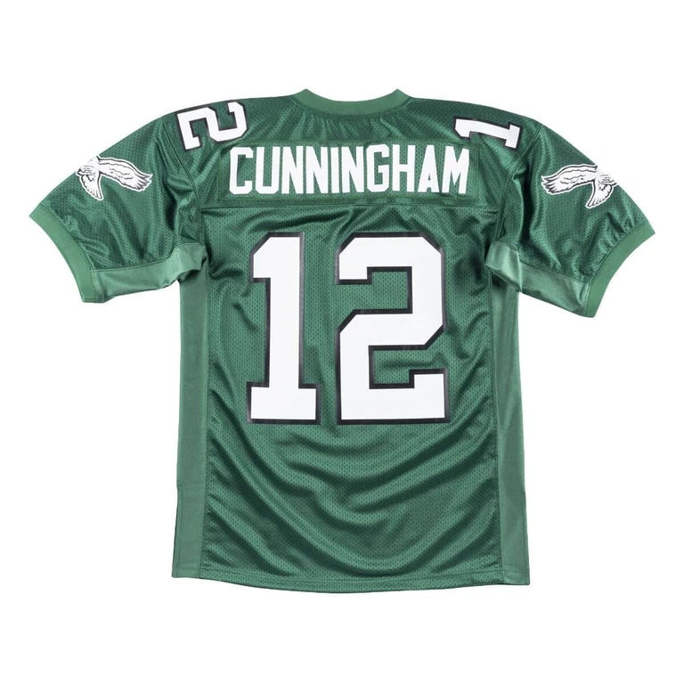 Men's NFL Authentic Jersey Eagles 1992 Randall Cunningham Jerseys