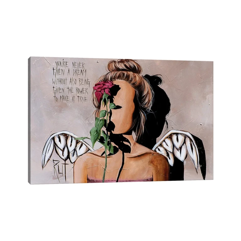 You're Never Given A Dream by Ruth's Angels - Canvas Gallery Wrap