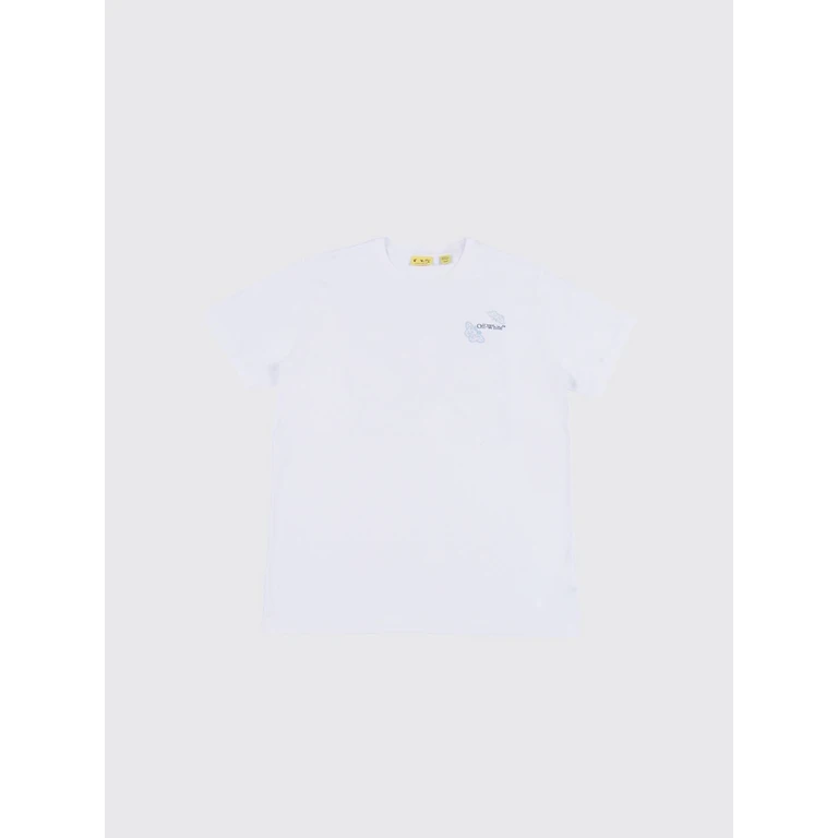 OFF-WHITE KIDS T-Shirt Kids color White (OGAA001S26JER002100)