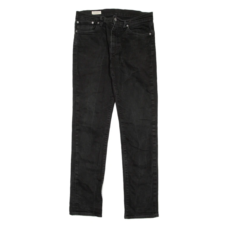 LEVI'S 511 BIG E Jeans Mens Black Slim Straight W31 L32