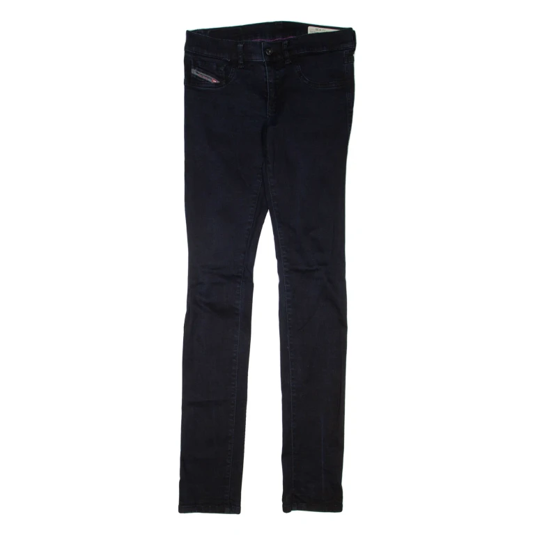 DIESEL Womens Jeans Black Regular Jegging W29 L34
