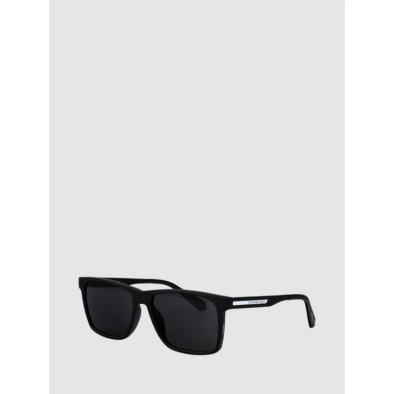 Aviator Acetate Sunglasses with Contrast Logo (CKJ21624S2)