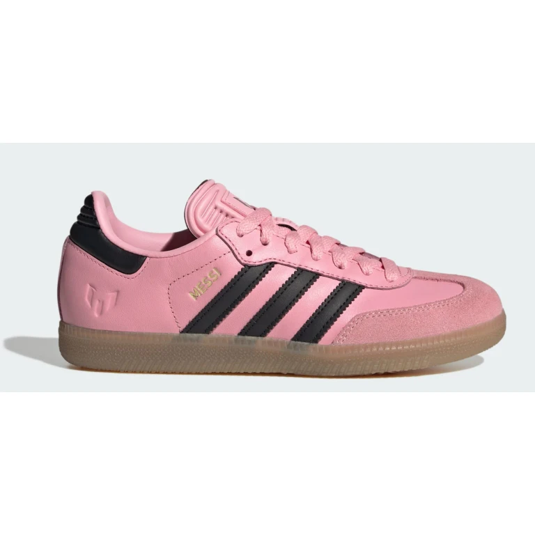 Grade School Samba Indoor 'Messi Light Pink Black Gs' Sneakers