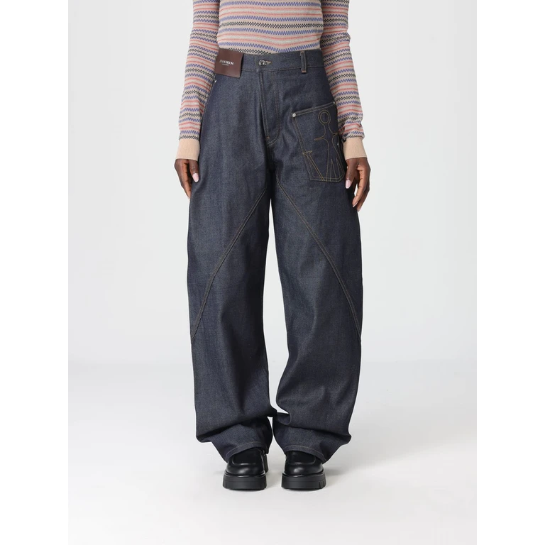 JW ANDERSON Jeans Woman color Denim (DT0127PG1930870)