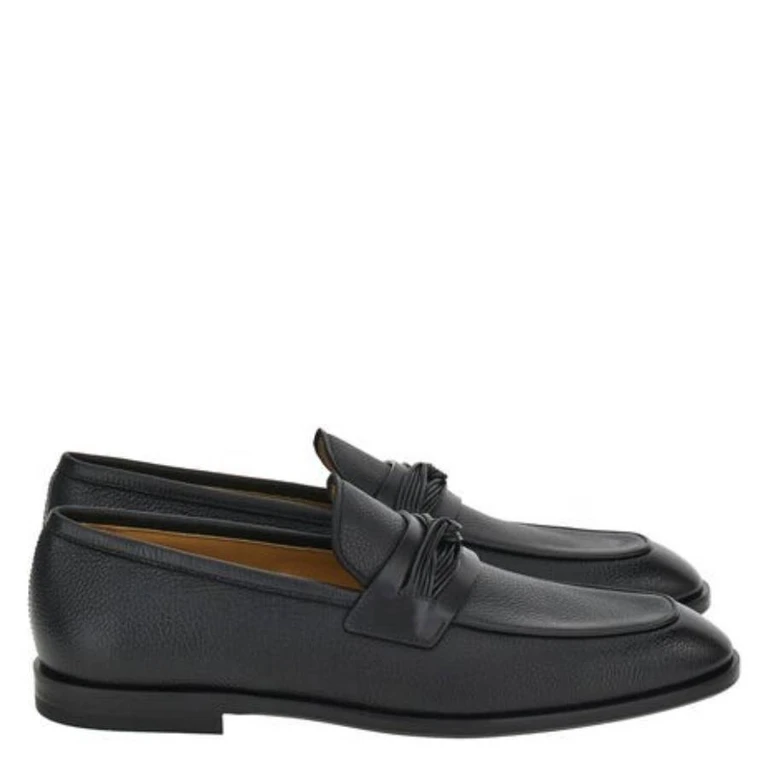 Ferragamo Florida Leather Penny Loafers, Size 9 E