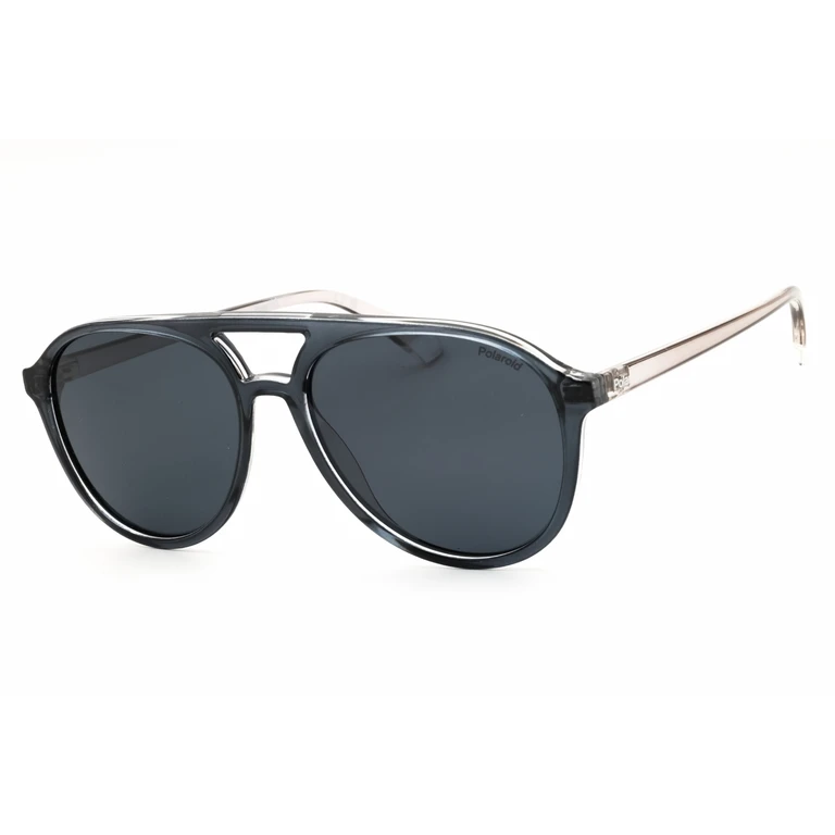 Polaroid Polarized Blue Pilot Unisex Sunglasses PLD 4162/S 009V/C3 56