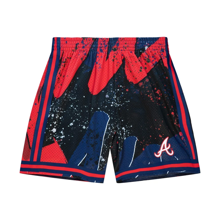Men's MLB Hyper Hoops Fashion Shorts Braves