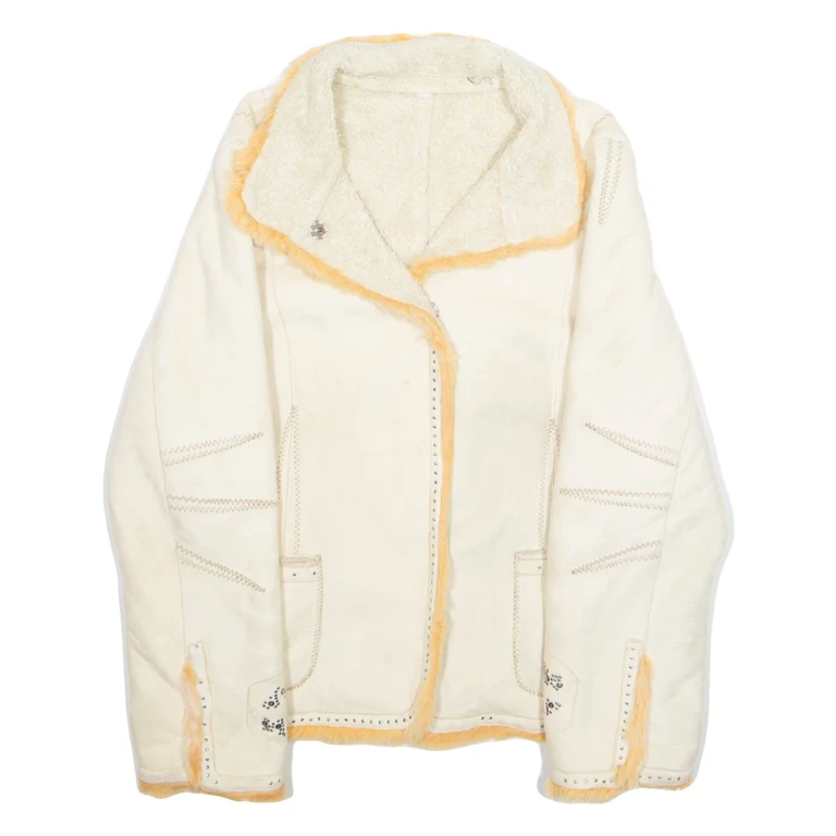 Womens Jacket Cream M