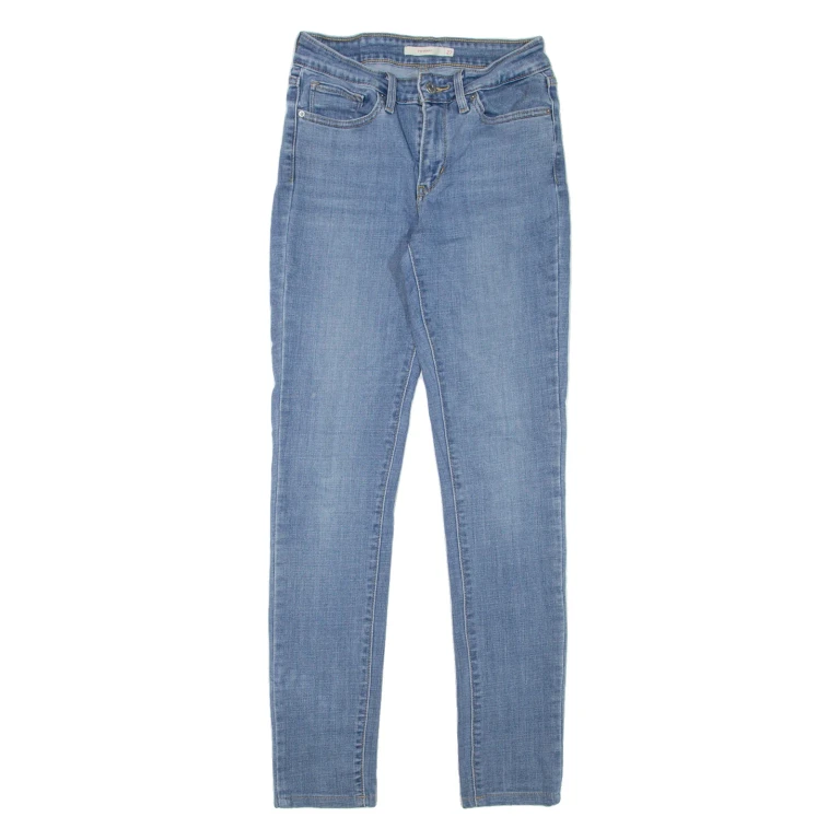 LEVI'S 711 Womens Jeans Blue Slim Skinny W27 L32