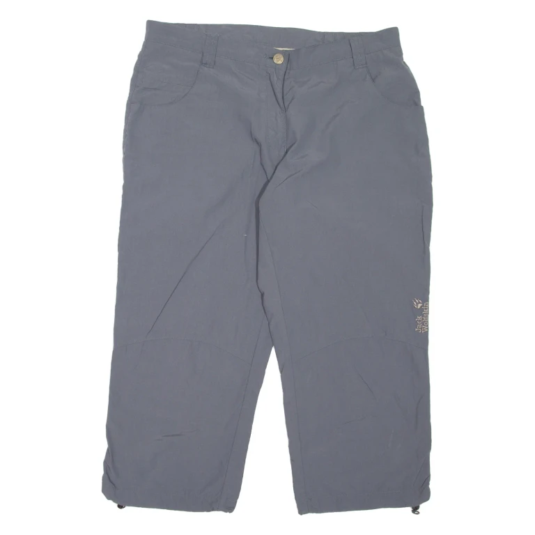 JACK WOLFSKIN Outdoor Womens Casual Shorts Grey L W32