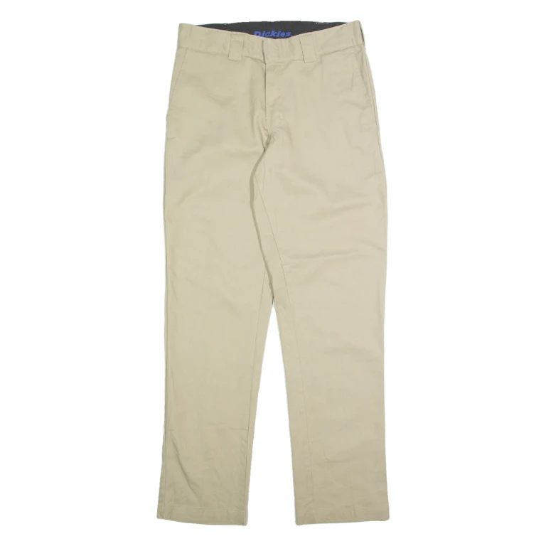 DICKIES Chino Mens Trousers Beige Regular Straight W31 L30