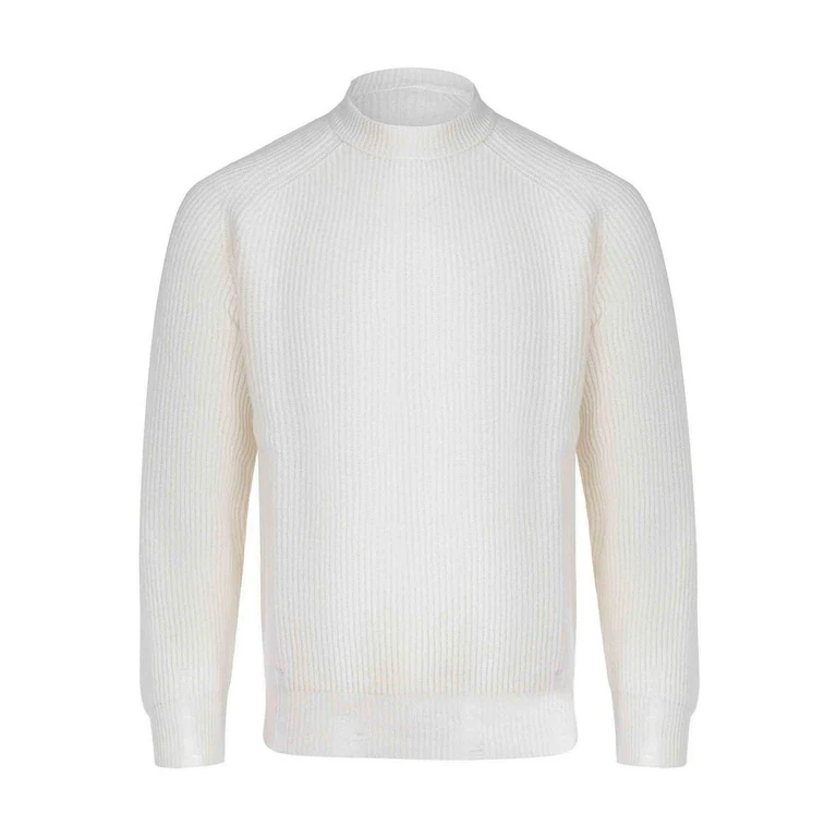 Atomofactory Pull Col Rond - Crème (A00015AFU18002)