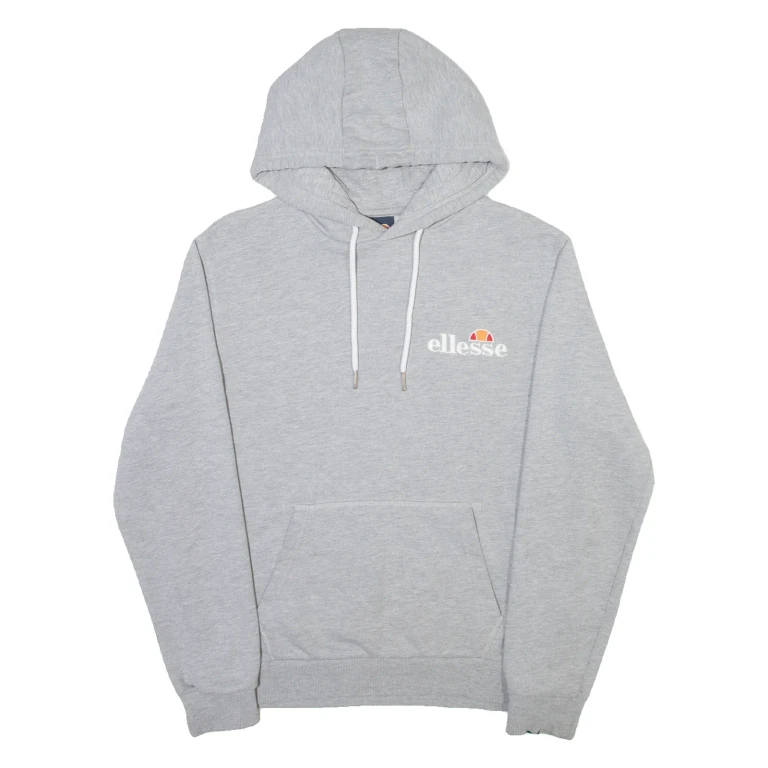 ELLESSE Womens Grey Hoodie UK 10