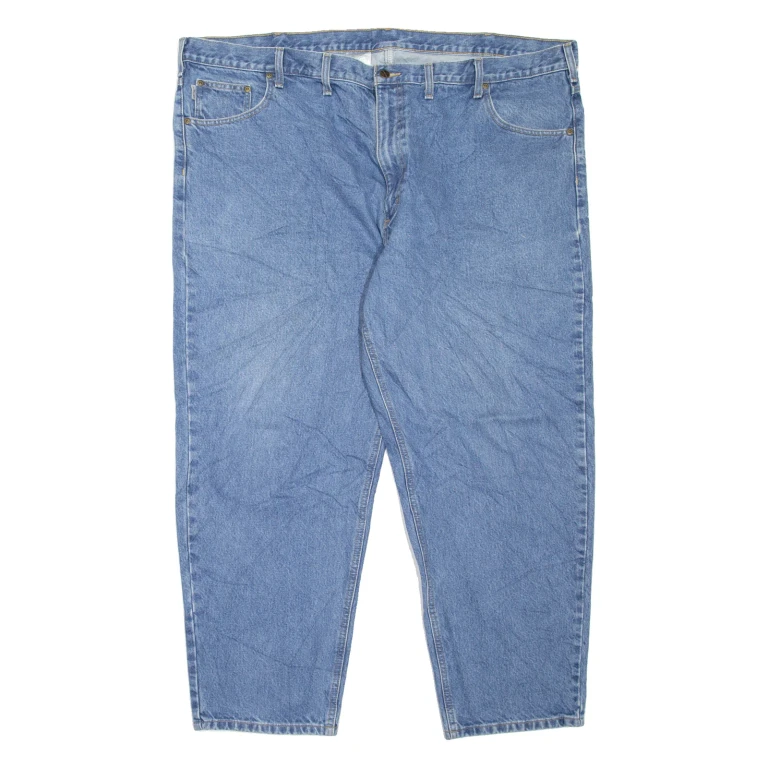 CARHARTT Workwear Mens Jeans Blue Loose Tapered W50 L30