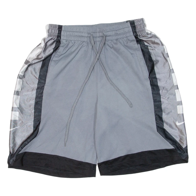 NIKE Mens Sports Shorts Grey Relaxed M W27