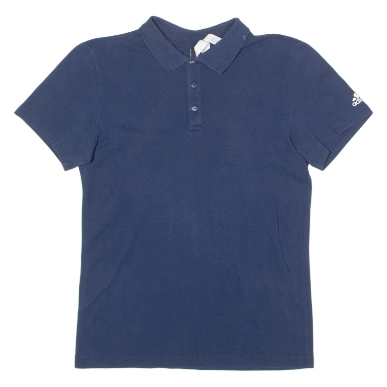 ADIDAS Mens Polo Shirt Blue S (GG1-020924-17711)