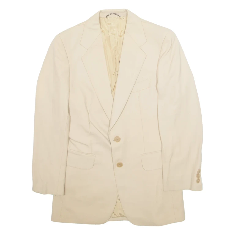 PKZ Womens Blazer Jacket Beige L