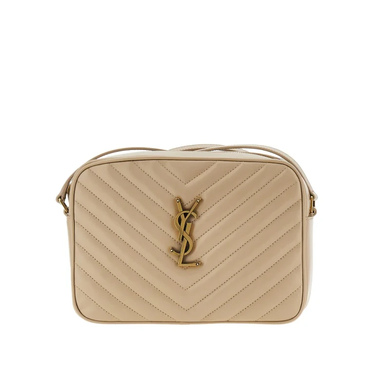 SAINT LAURENT Quilted leather 'Lou' crossbody bag Woman One Size