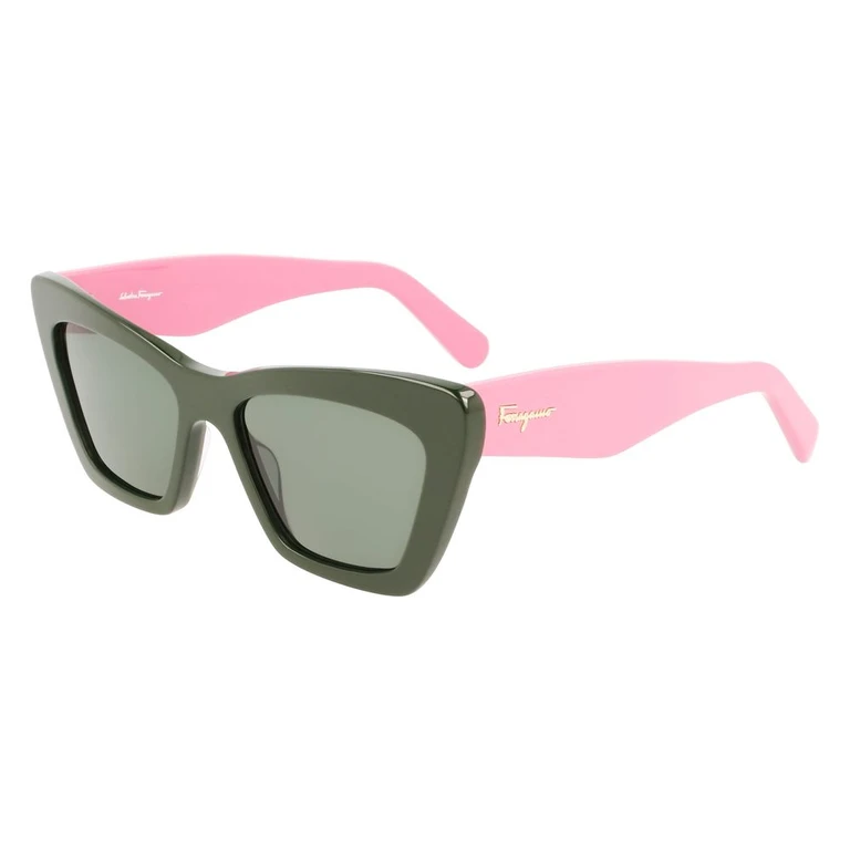 Ferragamo Bicolor Acetate Sunglasses - Women (FESF929S304AC)