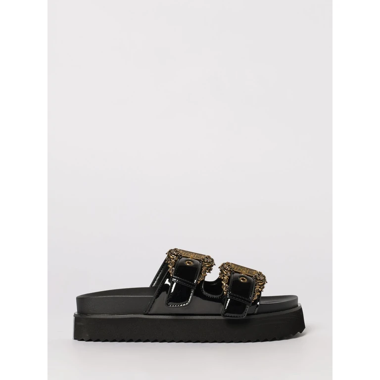 Heeled Sandal Woman color Black (80VA3SM1ZS190899)