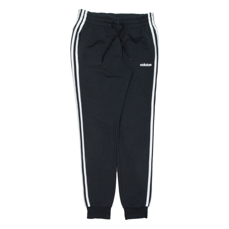 ADIDAS Womens Joggers Black Tapered S W29 L30