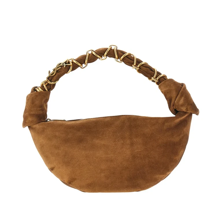 SAINT LAURENT 'Amalia' suede leather mini hobo bag Woman One Size