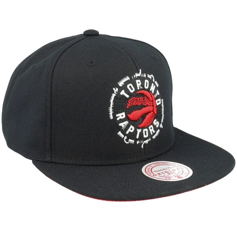 Men's NBA Embroidery Glitch Snapback Raptors Snapback Caps