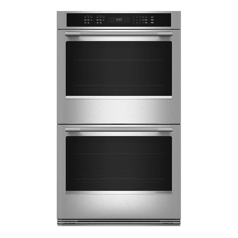 Double Wall Oven w/ Air Fry Mode in Steel