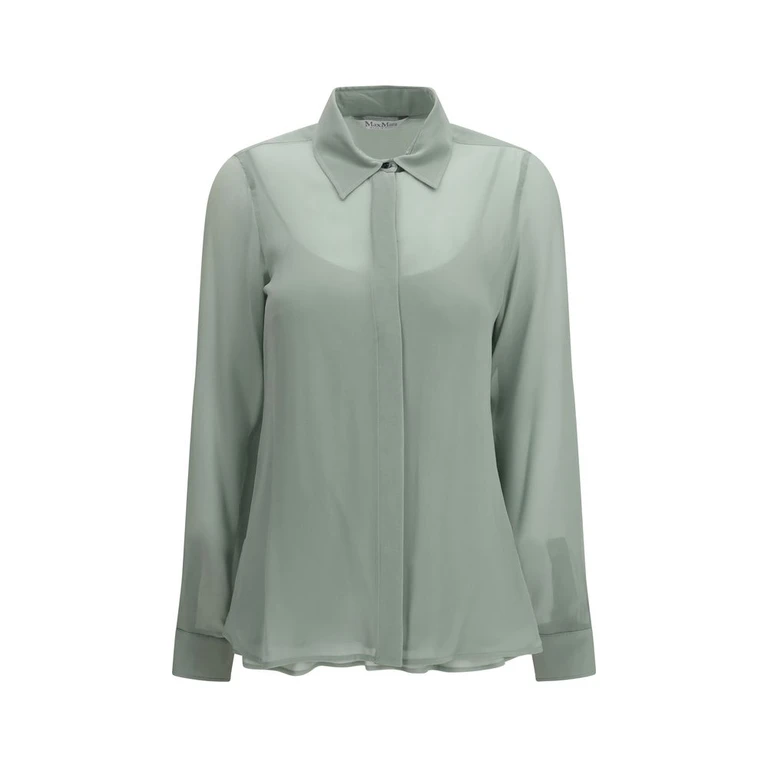Max Mara Bicolor Silk Shirt - Women