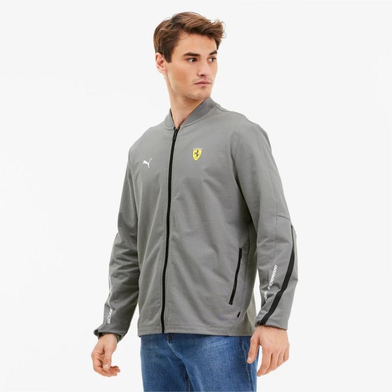 Men's Sf Ferrari Lightweight Sweat Jacket Jackets