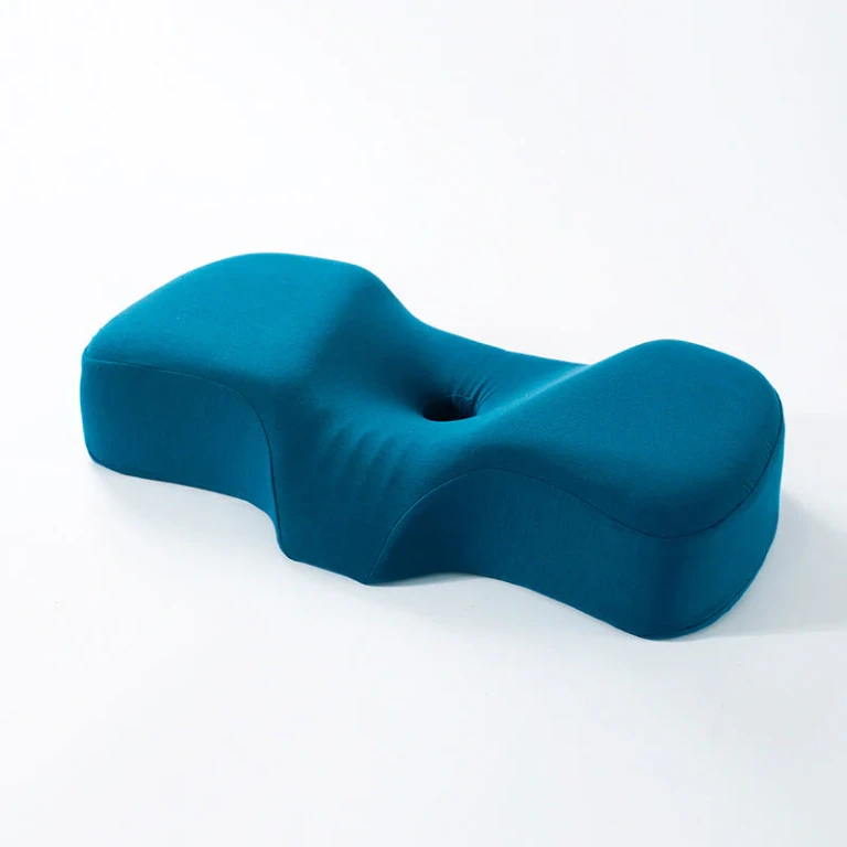 USB Heated Memory Foam Pillow - Slow-Rebound Heat Therapy in 5 Vivid Colors
