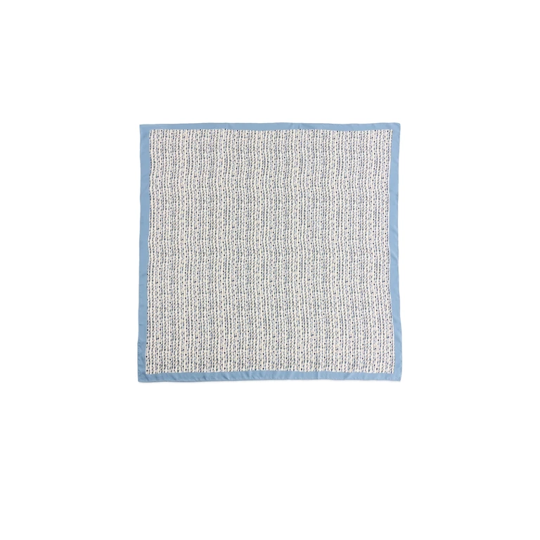 Bluebell Silk Scarf Vapor Bluebell One Size