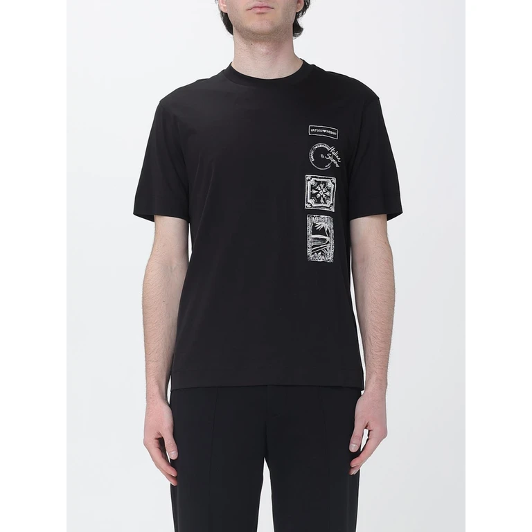 T-Shirt Men color Black (EM004994AF24470UC001)
