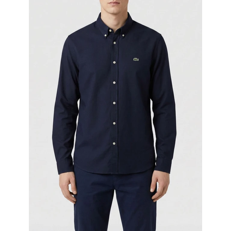 LACOSTE Shirt Men color Blue (CH2933HDE)