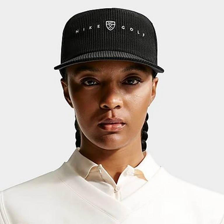 Nike Pro Golf Unstructured Strapback Hat in Black/Anthracite Size: S-M