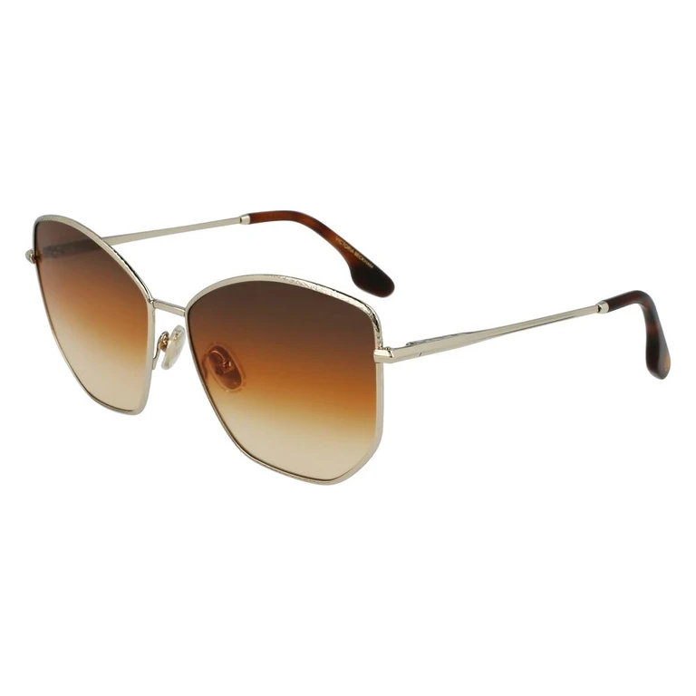 Victoria Beckham Gold Metal Sunglasses - Women
