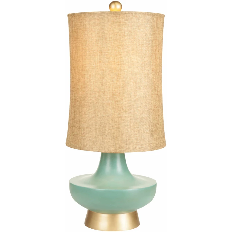 Aringay Aqua Textured Table Lamp