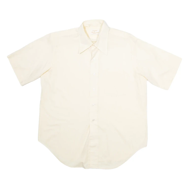 ARROW Mens Plain Shirt Beige L